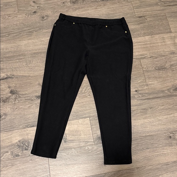 Michael Kors Black Pull On Jegging Jeans xl 27.5" inseam - Picture 1 of 3
